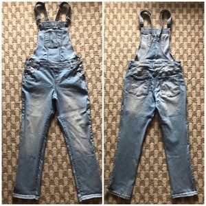 Denim overalls